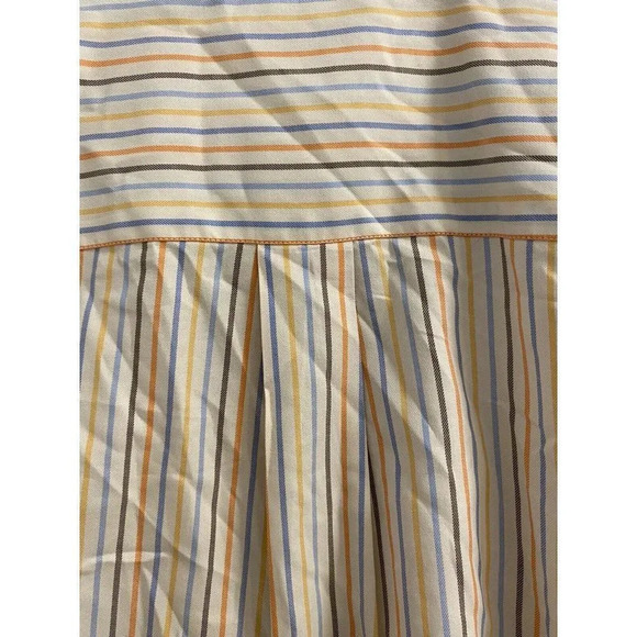PETER MILLAR STRIPED BUTTON UP SHIRT - SIZE MEDIUM - - Picture 7 of 8